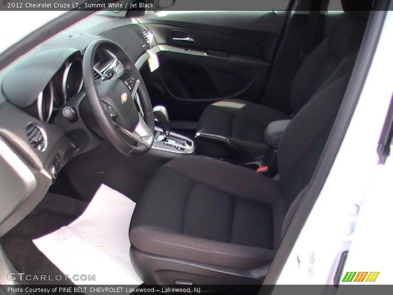 Summit White / Jet Black 2012 Chevrolet Cruze LT