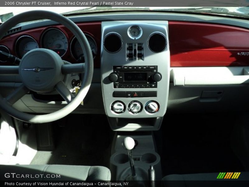 Inferno Red Crystal Pearl / Pastel Slate Gray 2006 Chrysler PT Cruiser