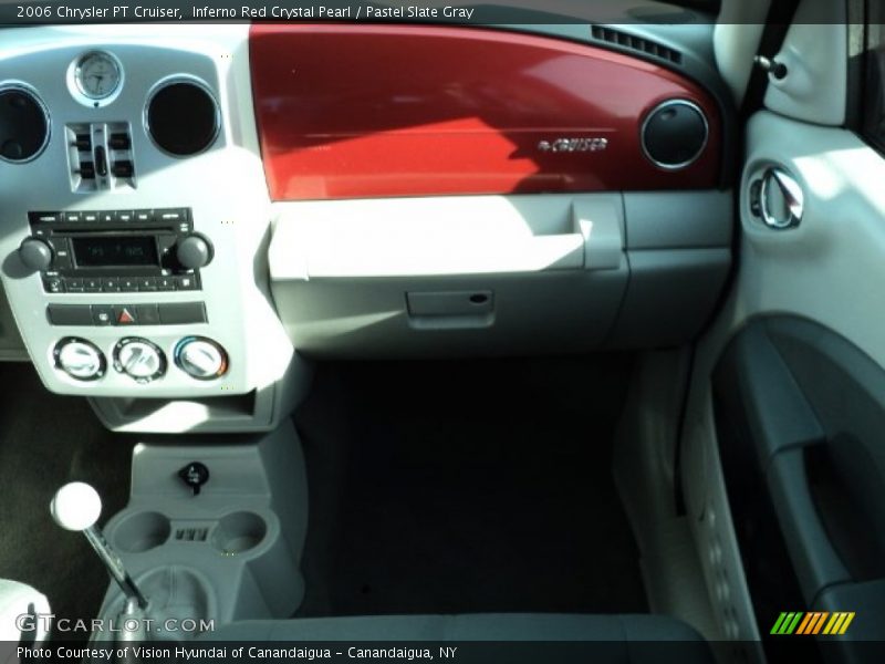 Inferno Red Crystal Pearl / Pastel Slate Gray 2006 Chrysler PT Cruiser