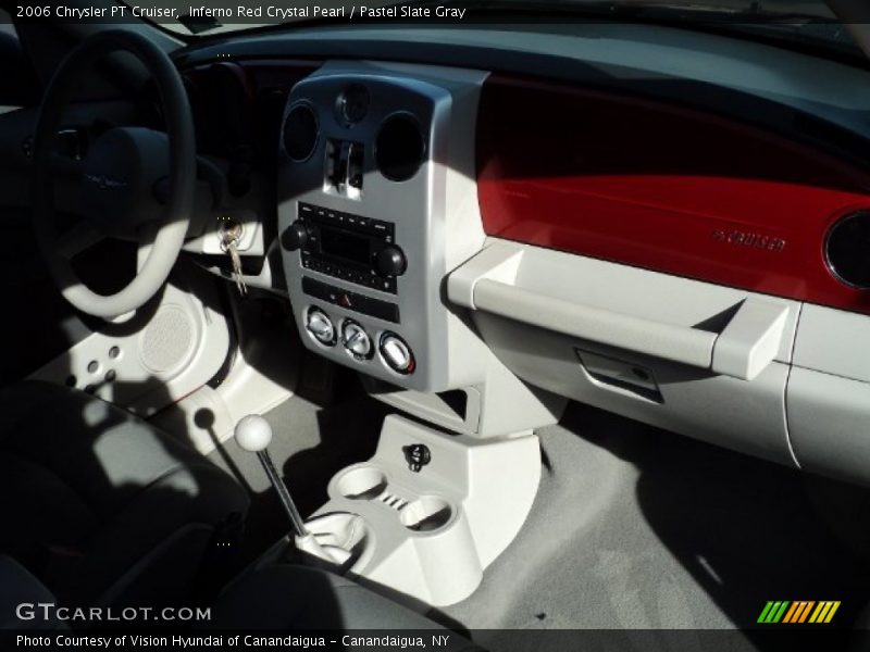 Inferno Red Crystal Pearl / Pastel Slate Gray 2006 Chrysler PT Cruiser