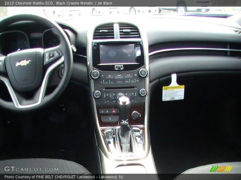 Black Granite Metallic / Jet Black 2013 Chevrolet Malibu ECO