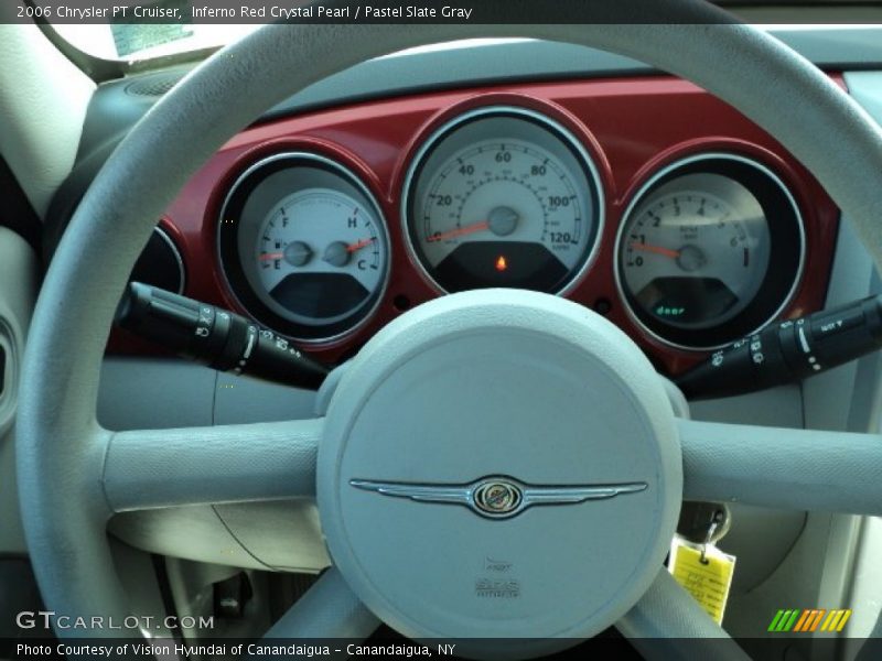 Inferno Red Crystal Pearl / Pastel Slate Gray 2006 Chrysler PT Cruiser