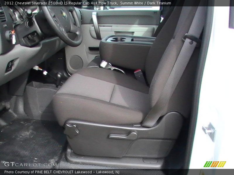 Summit White / Dark Titanium 2012 Chevrolet Silverado 2500HD LS Regular Cab 4x4 Plow Truck