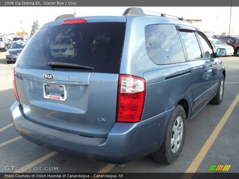 Glacier Blue / Gray 2006 Kia Sedona EX
