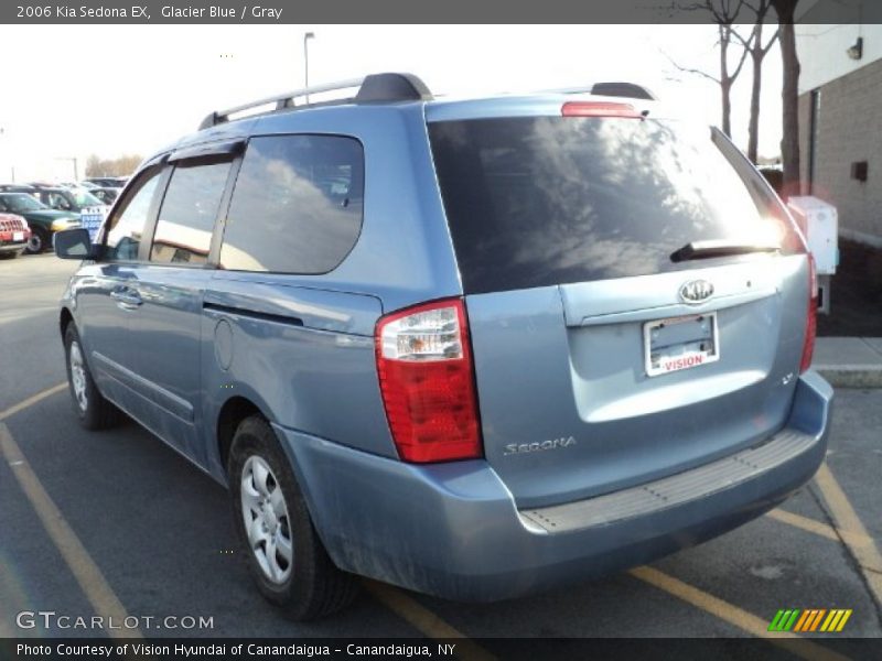 Glacier Blue / Gray 2006 Kia Sedona EX