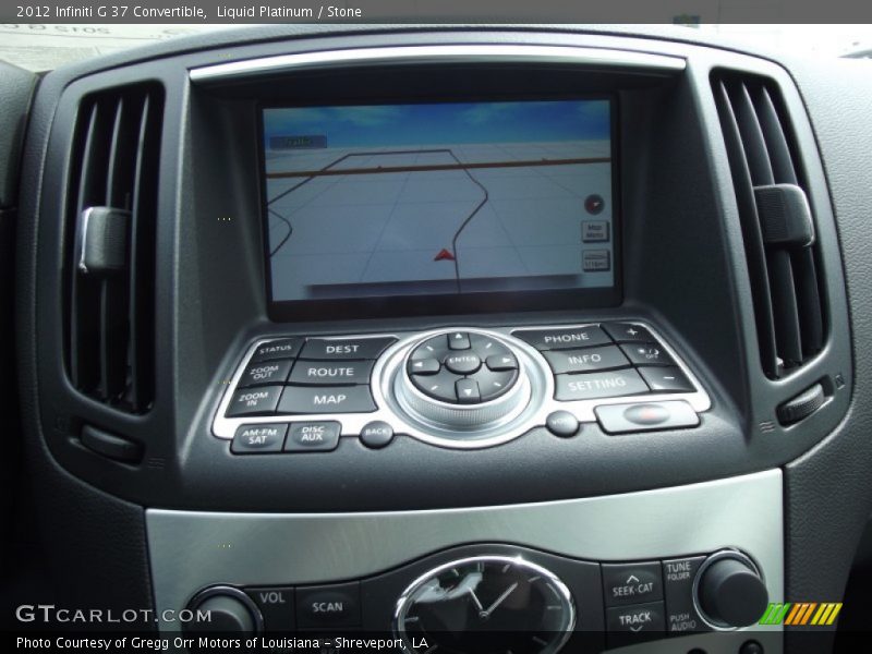 Liquid Platinum / Stone 2012 Infiniti G 37 Convertible