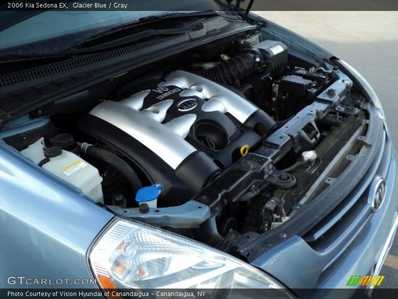 Glacier Blue / Gray 2006 Kia Sedona EX