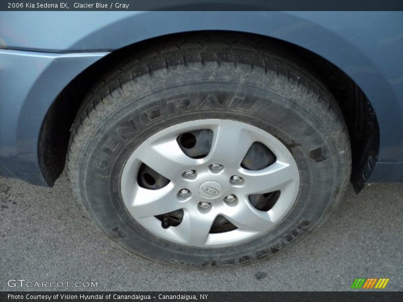 Glacier Blue / Gray 2006 Kia Sedona EX