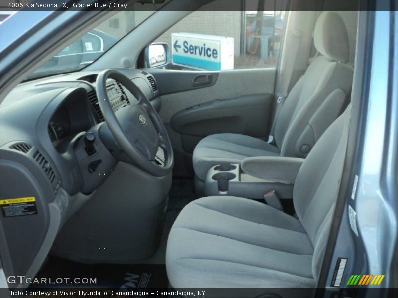 Glacier Blue / Gray 2006 Kia Sedona EX