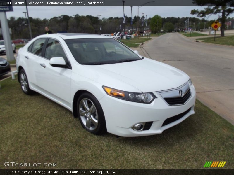 Front 3/4 View of 2012 TSX Sedan