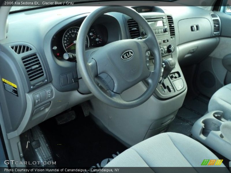 Glacier Blue / Gray 2006 Kia Sedona EX