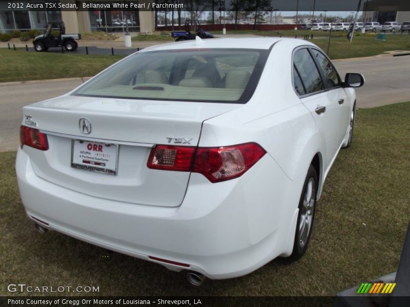 Bellanova White Pearl / Parchment 2012 Acura TSX Sedan