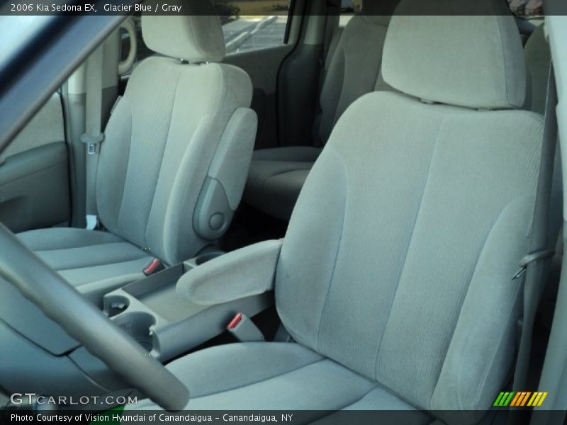 Glacier Blue / Gray 2006 Kia Sedona EX