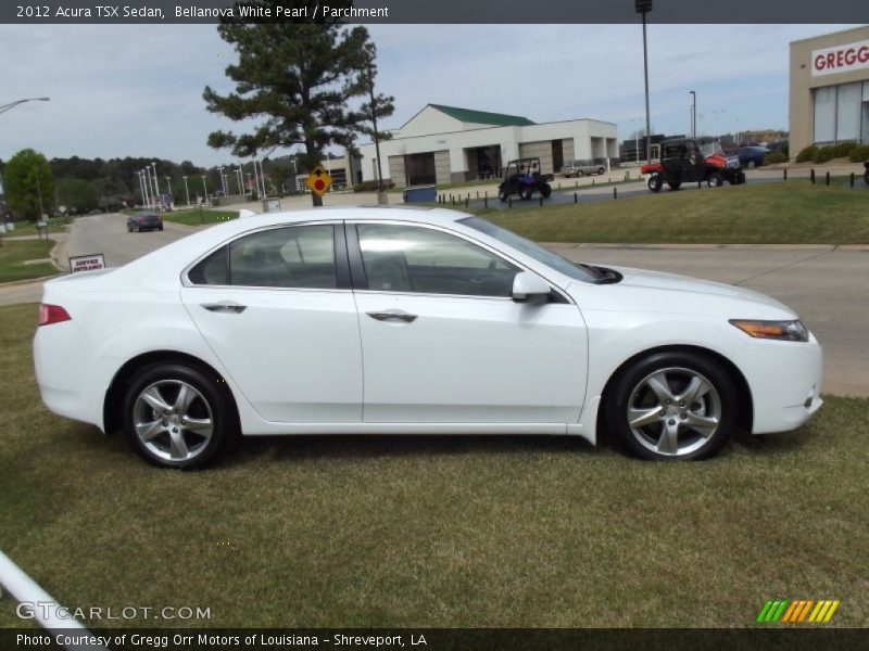 Bellanova White Pearl / Parchment 2012 Acura TSX Sedan