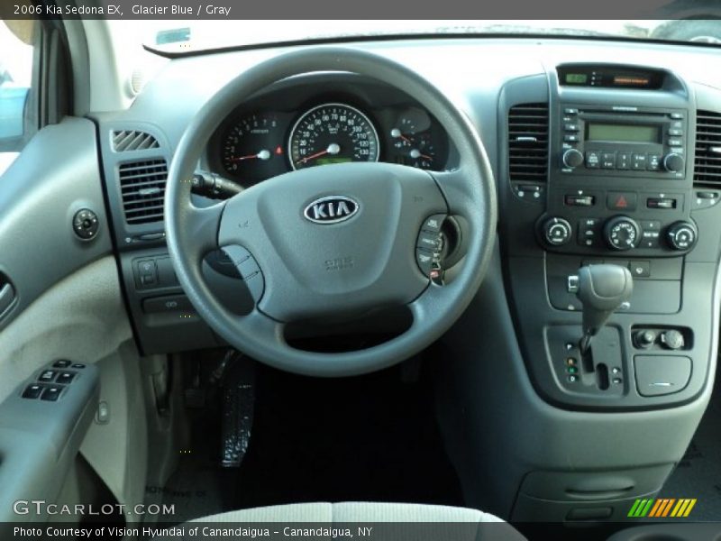 Glacier Blue / Gray 2006 Kia Sedona EX