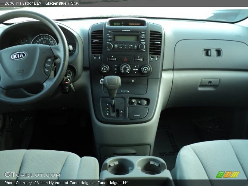 Glacier Blue / Gray 2006 Kia Sedona EX