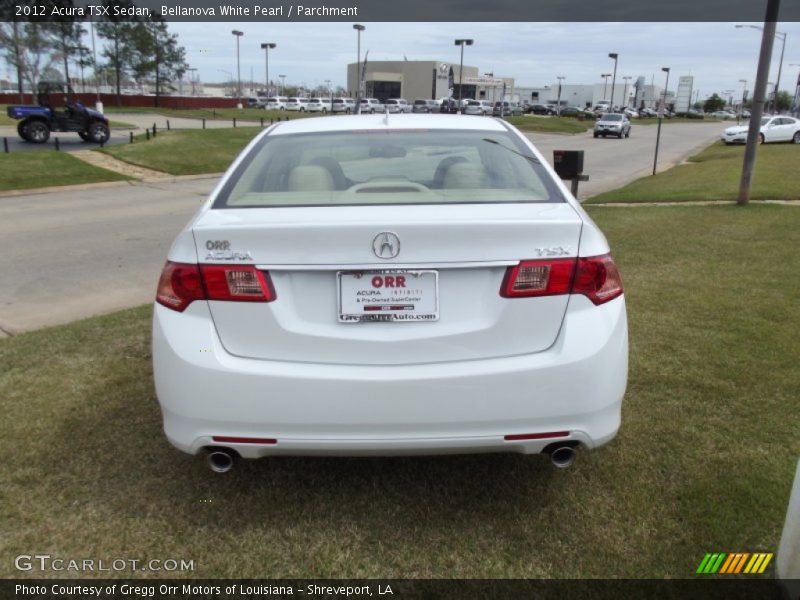 Bellanova White Pearl / Parchment 2012 Acura TSX Sedan