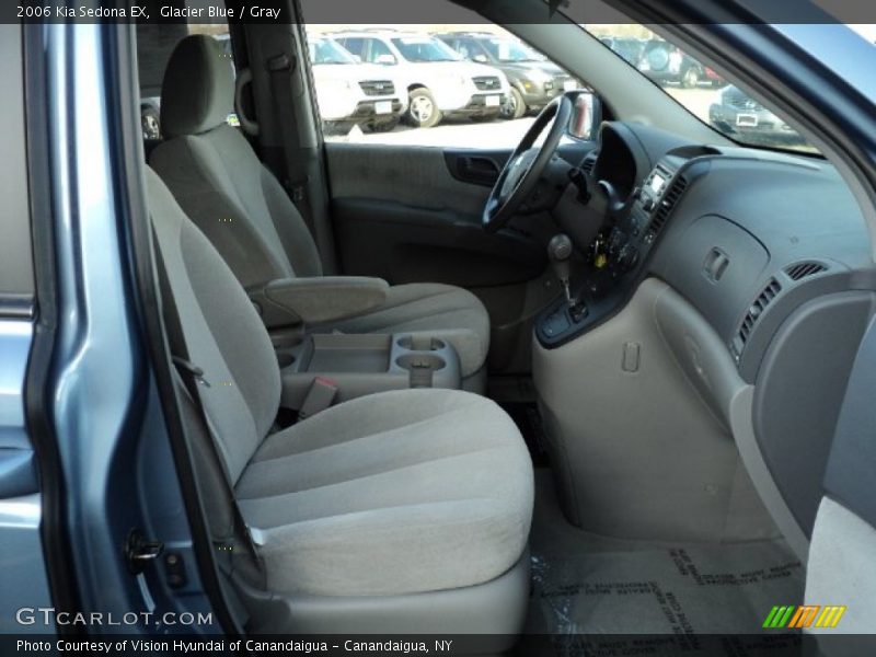 Glacier Blue / Gray 2006 Kia Sedona EX