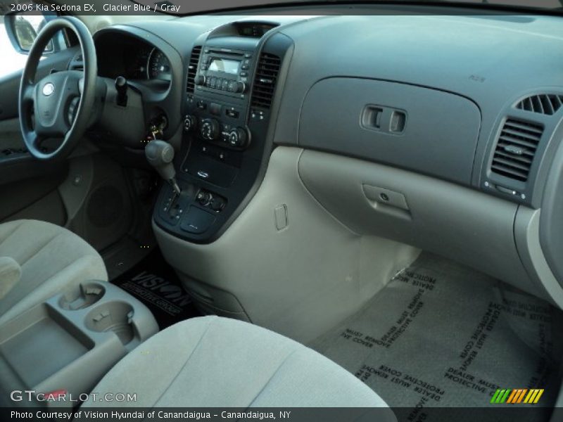 Glacier Blue / Gray 2006 Kia Sedona EX