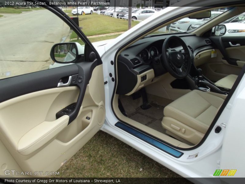 Bellanova White Pearl / Parchment 2012 Acura TSX Sedan