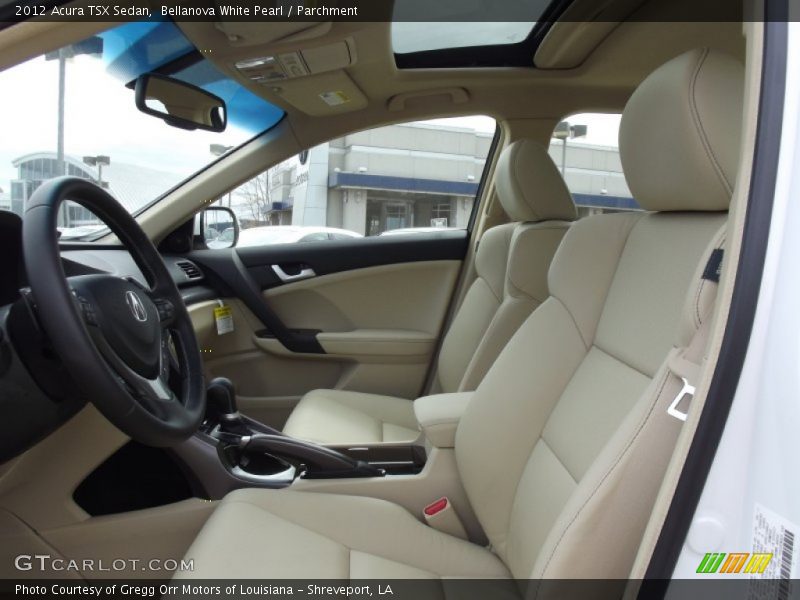  2012 TSX Sedan Parchment Interior