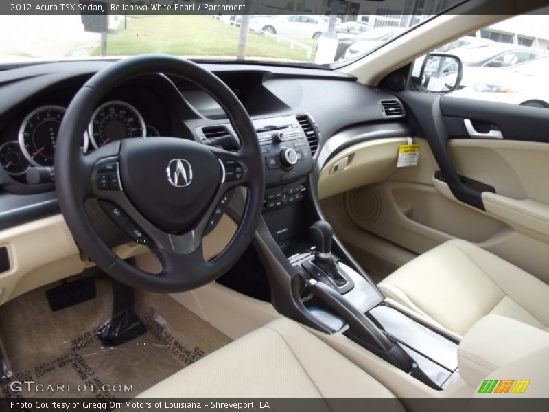 Dashboard of 2012 TSX Sedan