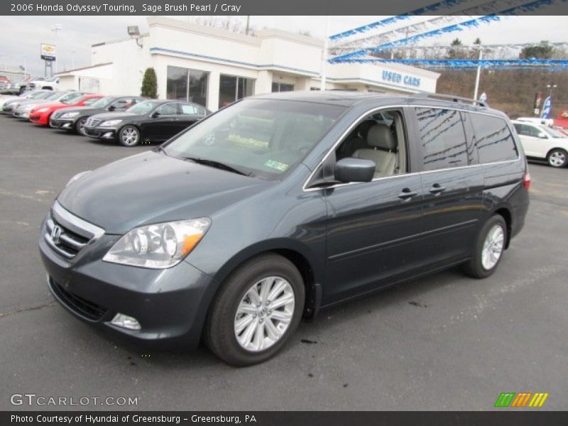 Sage Brush Pearl / Gray 2006 Honda Odyssey Touring