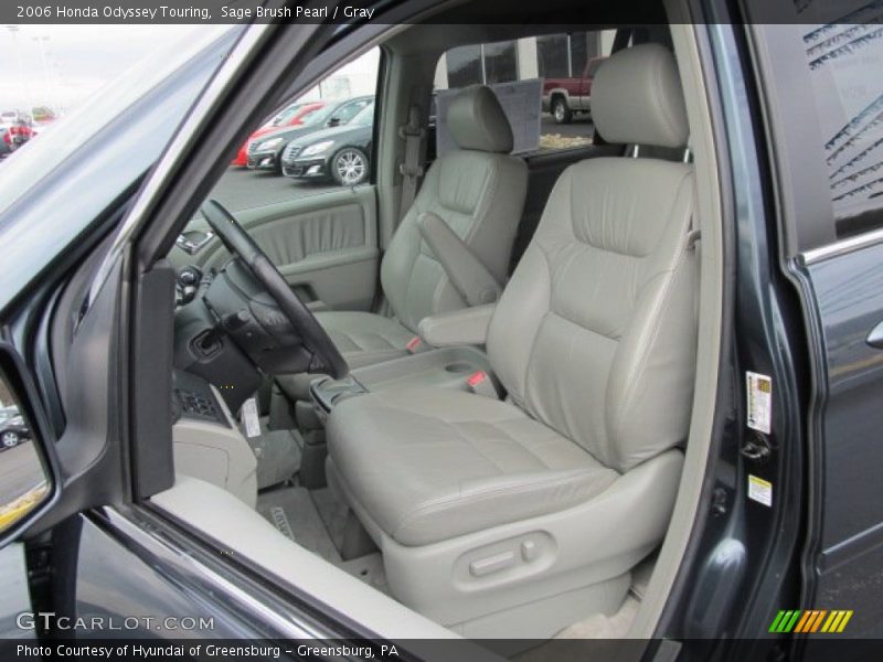  2006 Odyssey Touring Gray Interior