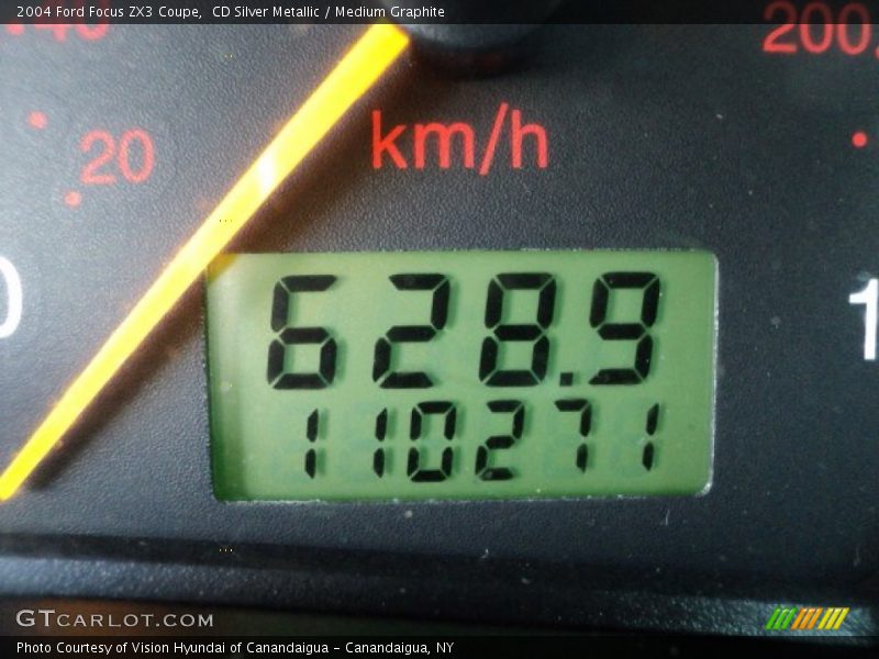 CD Silver Metallic / Medium Graphite 2004 Ford Focus ZX3 Coupe