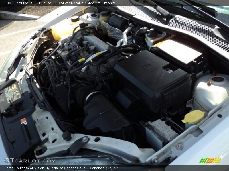 CD Silver Metallic / Medium Graphite 2004 Ford Focus ZX3 Coupe