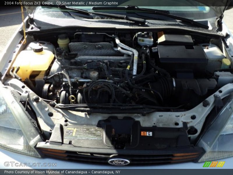 CD Silver Metallic / Medium Graphite 2004 Ford Focus ZX3 Coupe