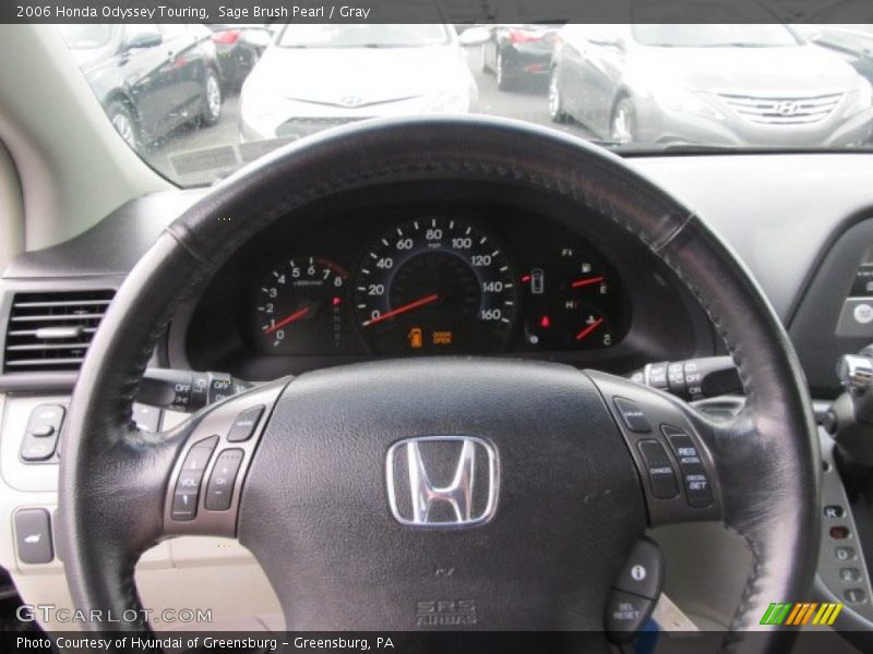Sage Brush Pearl / Gray 2006 Honda Odyssey Touring