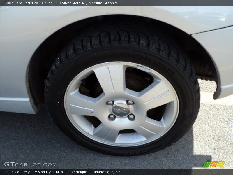 CD Silver Metallic / Medium Graphite 2004 Ford Focus ZX3 Coupe
