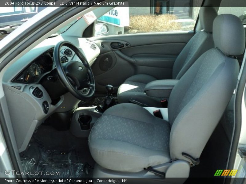 CD Silver Metallic / Medium Graphite 2004 Ford Focus ZX3 Coupe