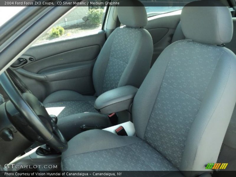 CD Silver Metallic / Medium Graphite 2004 Ford Focus ZX3 Coupe