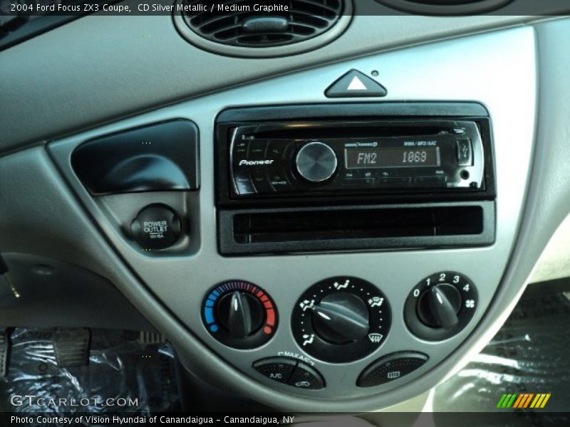Controls of 2004 Focus ZX3 Coupe