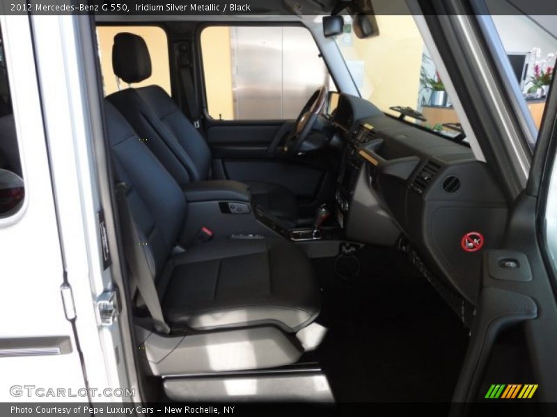 Iridium Silver Metallic / Black 2012 Mercedes-Benz G 550