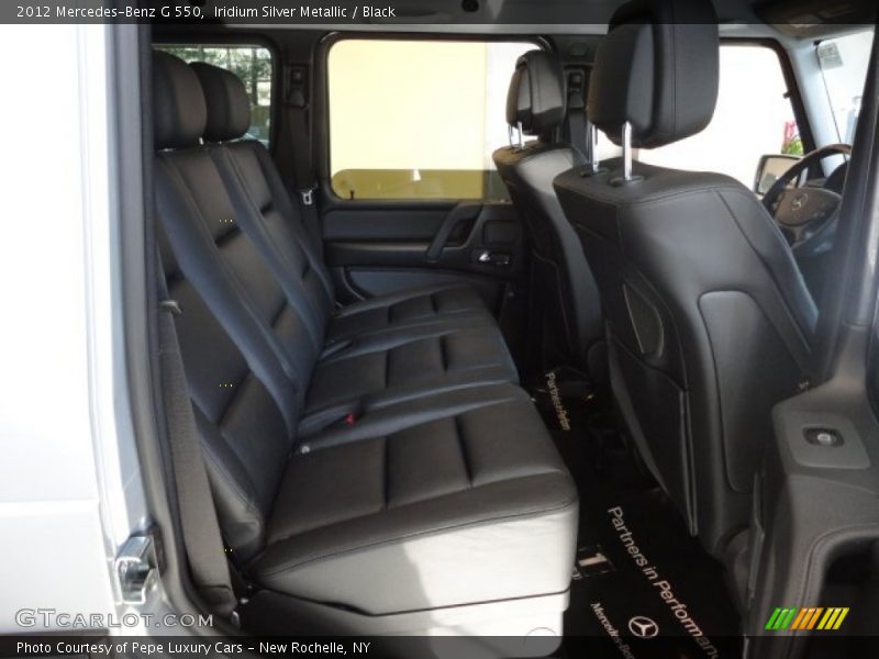 Iridium Silver Metallic / Black 2012 Mercedes-Benz G 550