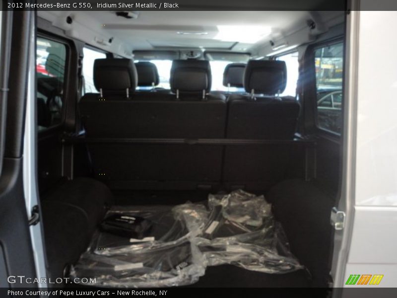 Iridium Silver Metallic / Black 2012 Mercedes-Benz G 550