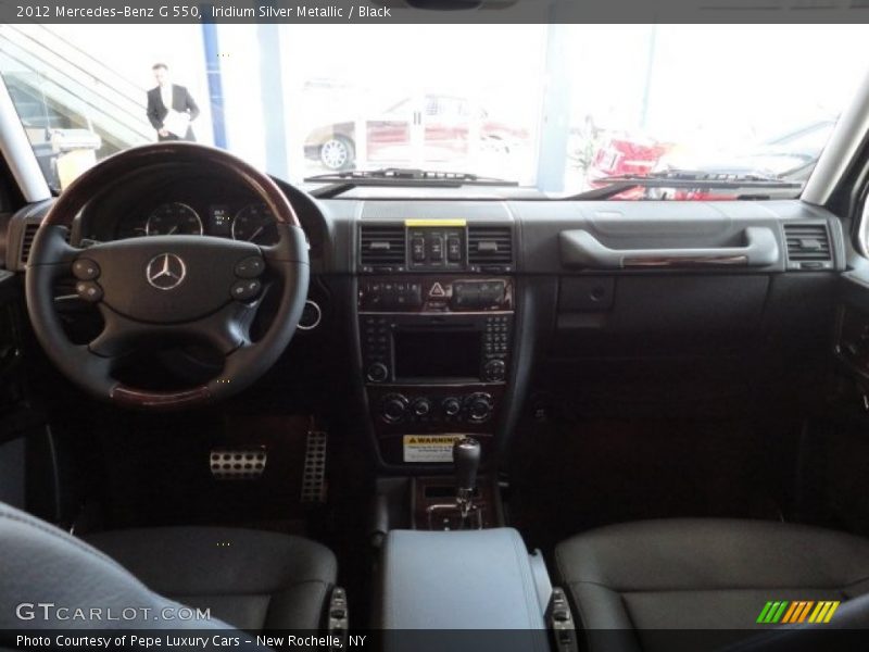 Iridium Silver Metallic / Black 2012 Mercedes-Benz G 550