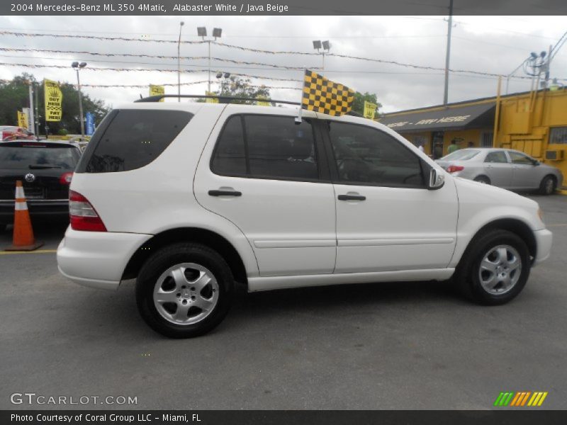 Alabaster White / Java Beige 2004 Mercedes-Benz ML 350 4Matic