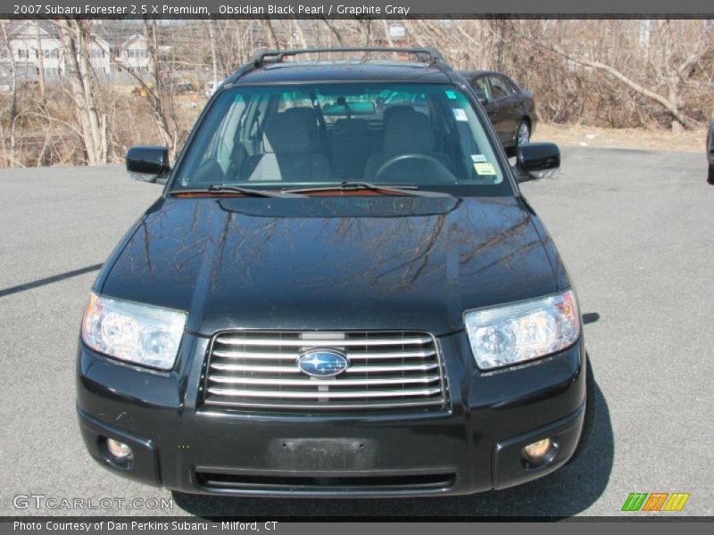 Obsidian Black Pearl / Graphite Gray 2007 Subaru Forester 2.5 X Premium