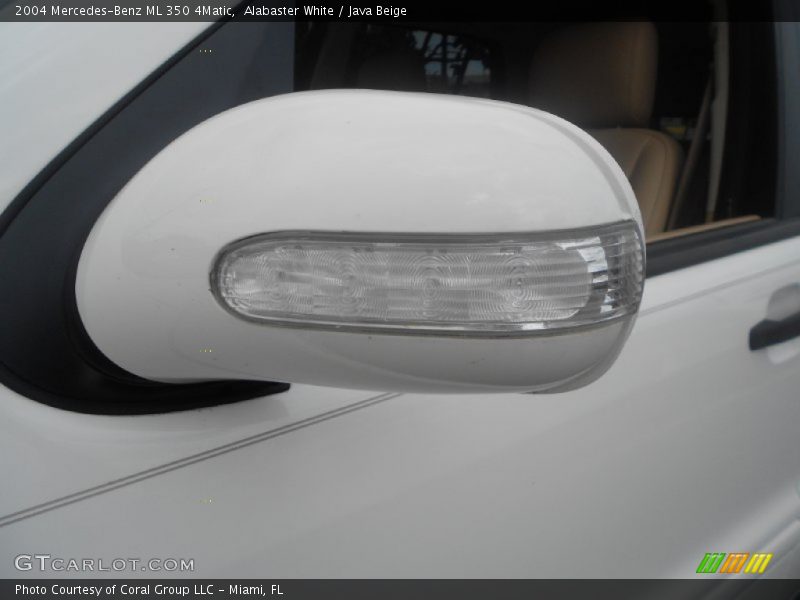 Alabaster White / Java Beige 2004 Mercedes-Benz ML 350 4Matic