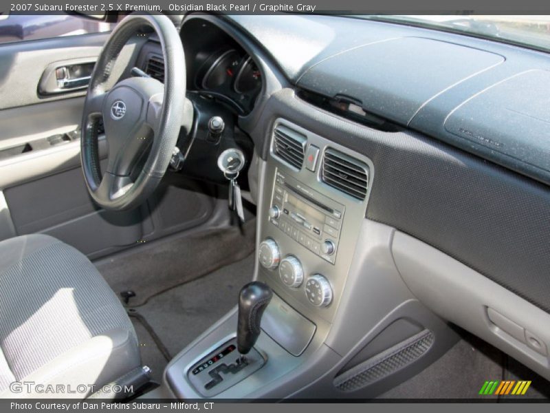 Obsidian Black Pearl / Graphite Gray 2007 Subaru Forester 2.5 X Premium