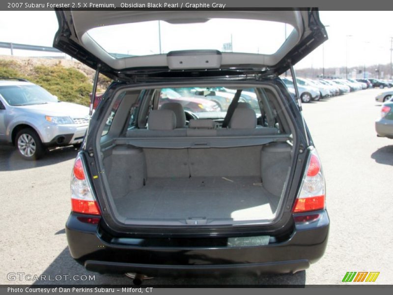 Obsidian Black Pearl / Graphite Gray 2007 Subaru Forester 2.5 X Premium