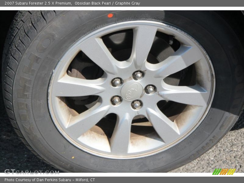 Obsidian Black Pearl / Graphite Gray 2007 Subaru Forester 2.5 X Premium