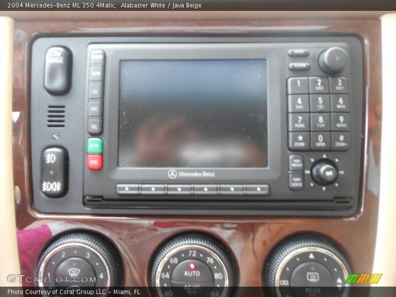Alabaster White / Java Beige 2004 Mercedes-Benz ML 350 4Matic
