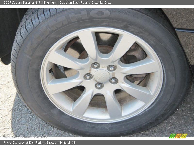 Obsidian Black Pearl / Graphite Gray 2007 Subaru Forester 2.5 X Premium
