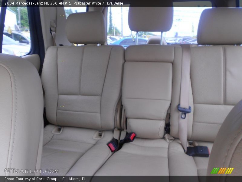 Alabaster White / Java Beige 2004 Mercedes-Benz ML 350 4Matic