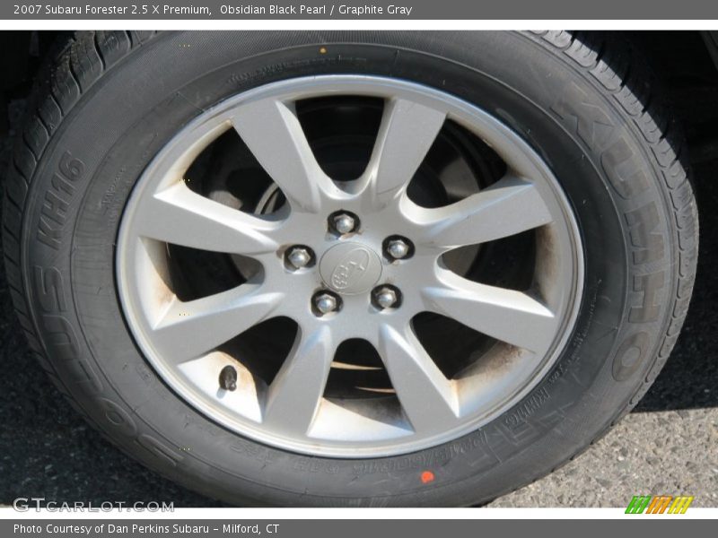 Obsidian Black Pearl / Graphite Gray 2007 Subaru Forester 2.5 X Premium